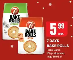 Chorten Pizza 7 Days Bake Rolls Czosnek oferta