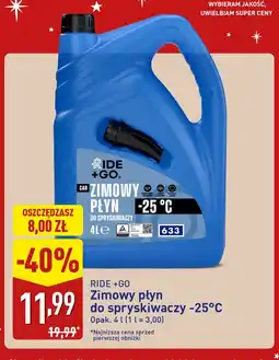 ALDI Zimowy płyn do spryskiwaczy oferta
