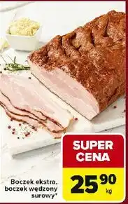 Carrefour Express Boczek surowy wędzony oferta
