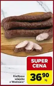 Carrefour Express Kiełbasa wiejska z wadowic oferta
