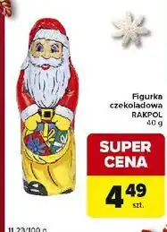 Carrefour Express Mikołaj z czekolady Rakpol oferta
