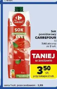 Carrefour Express Sok pomidorowy Carrefour oferta