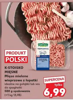 Kaufland Mięso mielone wieprzowo-wołowe z łopatki K-STOISKO MIĘSNE oferta
