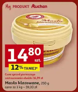 Auchan Masło klarowane Auchan oferta