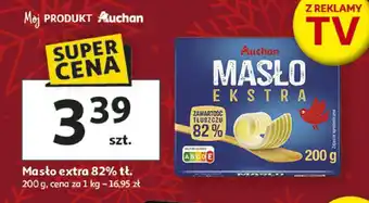 Masło Extra 82% tł. Auchan