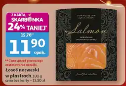 Auchan Łosoś norweski w plastrach Auchan oferta