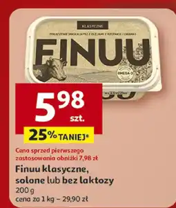 Auchan Finuu klasyczne, solone lub bez laktozy oferta