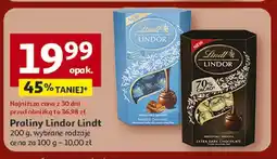 Auchan Praliny Lindor Lindt oferta