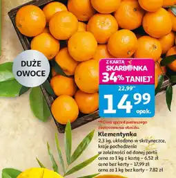 Auchan Klementynka 2,3 kg Auchan oferta