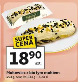 Auchan Makowiec z białym makiem 450 g Auchan oferta