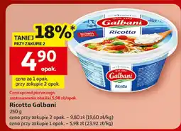 Auchan Ricotta Galbani, 250 g oferta