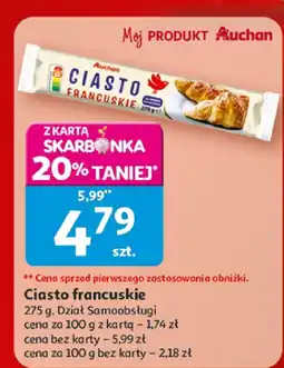 Auchan Ciasto francuskie Auchan oferta
