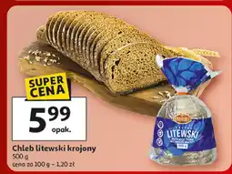 Auchan Chleb litewski krojony Auchan oferta