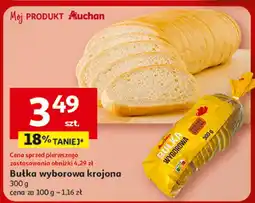 Auchan Bułka wyborowa krojona Auchan oferta