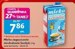Auchan Mleko zagęszczone niesłodzone Gostyń oferta
