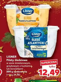 Kaufland Lisner filety śledziowe oferta