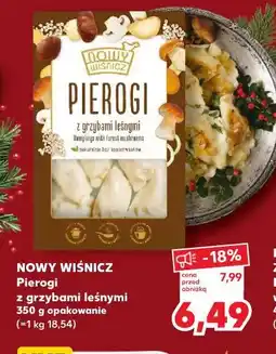 Kaufland Pierogi z grzybami leśnymi oferta