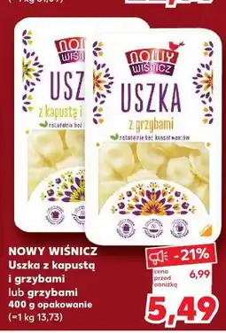Kaufland Uszka z kapustą i grzybami oferta