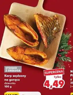Kaufland Karp wędzony na gorąco oferta