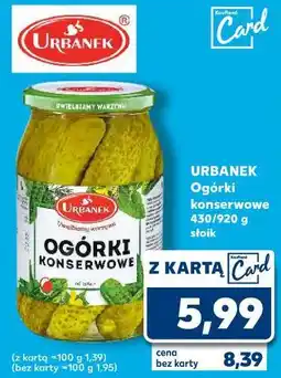 Kaufland Ogórki konserwowe oferta