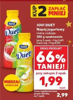 Kaufland Napój jogurt Jovi Duet oferta