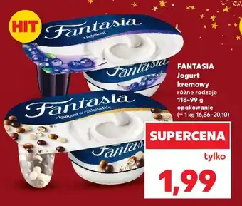 Kaufland Jogurt kremowy Fantasia oferta