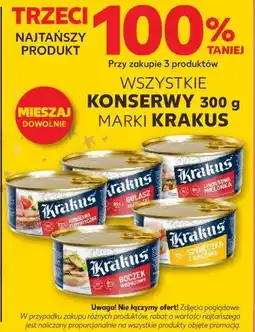 Kaufland Wszystkie konserwy marki Krakus oferta