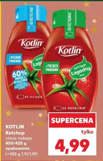 Kaufland Ketchup Kotlin oferta
