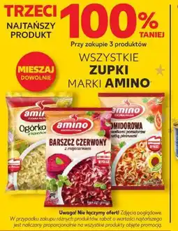 Kaufland Wszystkie zupki marki amino oferta