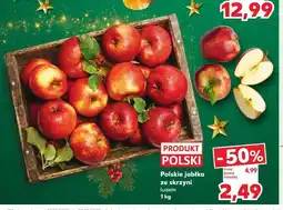 Kaufland Polskie jabłka ze skrzyni oferta