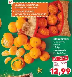 Kaufland Mandarynki w jutowym worku oferta