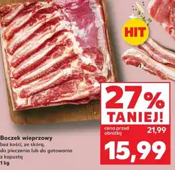 Kaufland Boczek wieprzowy oferta