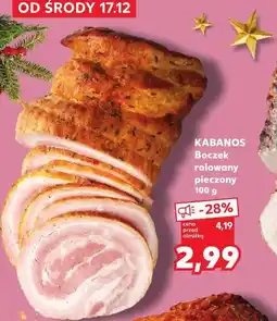 Kaufland Boczek rolowany pieczony oferta