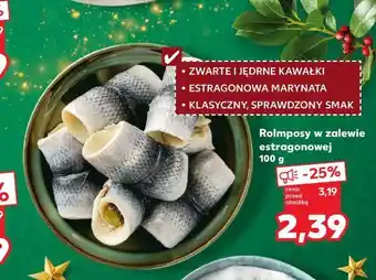 Kaufland Rolmopsy w zalewie estragonowej oferta