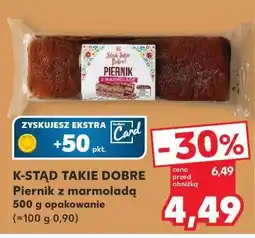 Kaufland Piernik z marmoladą oferta