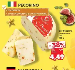 Kaufland Ser Pecorino z czerwonym chili oferta