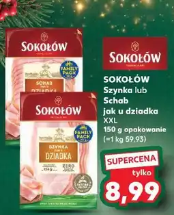 Kaufland Szynka lub schab Sokołów oferta
