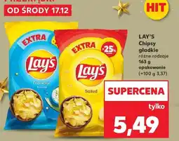 Kaufland Lays Chipsy gładkie oferta