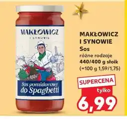 Kaufland Sos Makłowicz i Synowie oferta