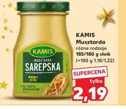 Kaufland Musztarda Kamis (różne rodzaje) oferta