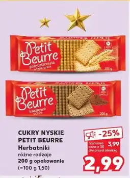 Kaufland Petit Beurre, herbatniki oferta