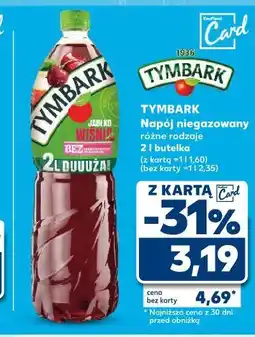 Kaufland Napój niegazowany Tymbark oferta