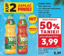 Kaufland Kubuś sok owocowy oferta