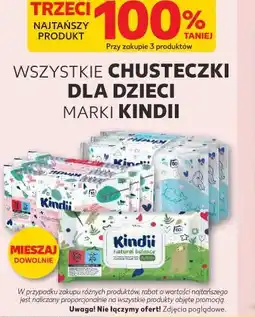 Kaufland Wszystkie chusteczki dla dzieci marki Kindii oferta