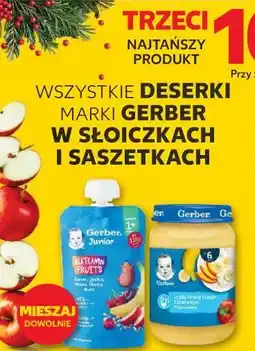 Kaufland Wszystkie deserki marki Gerber w słoiczkach i saszetkach oferta