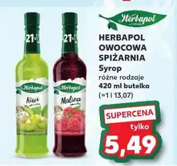 Kaufland Herbapol Owocowa Spiżarnia, syrop (różne rodzaje) oferta