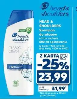 Kaufland Szampon do włosów Head&Schoulders oferta