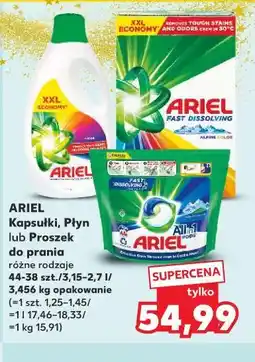 Kaufland Ariel kapsułki, Pluń lub Proszek do prania (różne rodzaje) oferta