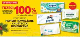 Kaufland Wszystkie papiery nawilżane i chusteczki higieniczne oferta