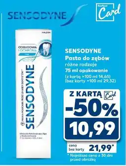 Kaufland Pasta do zębów Sensodyne oferta
